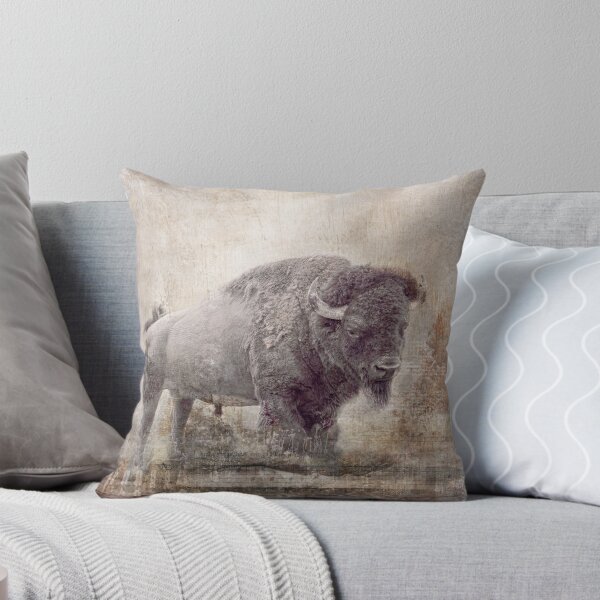 Item preview, Bull Bison, cabin art designed and sold by montanaartist.