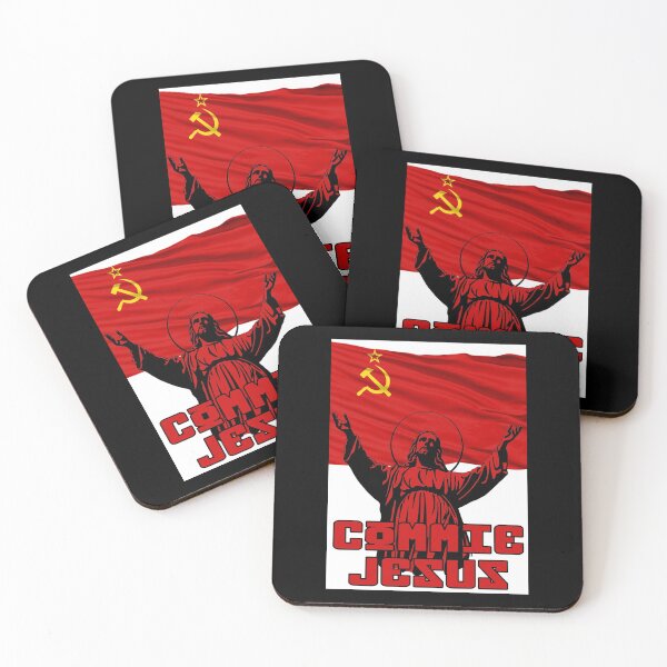 Item preview, Commie  Jesus With Soviet Flag designed and sold by artpirate.