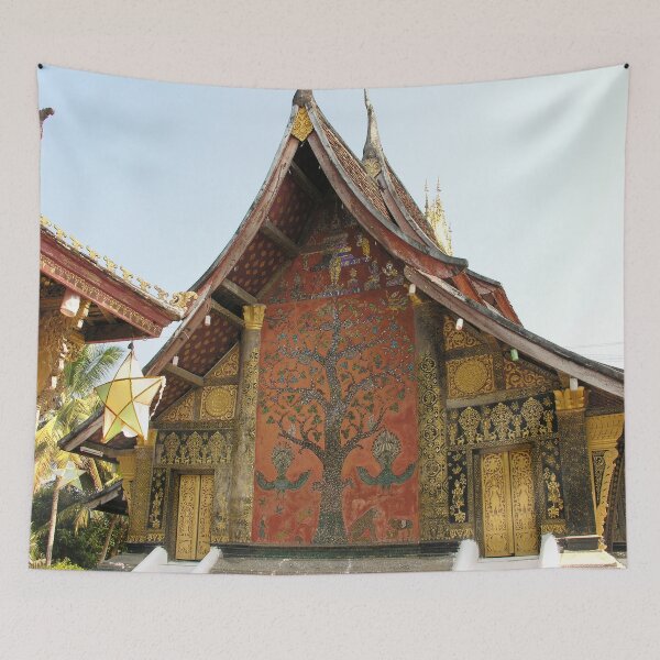 Item preview, Decorated Pavilion at the Buddhist Xieng Thong Temple, Laos designed and sold by worldways.
