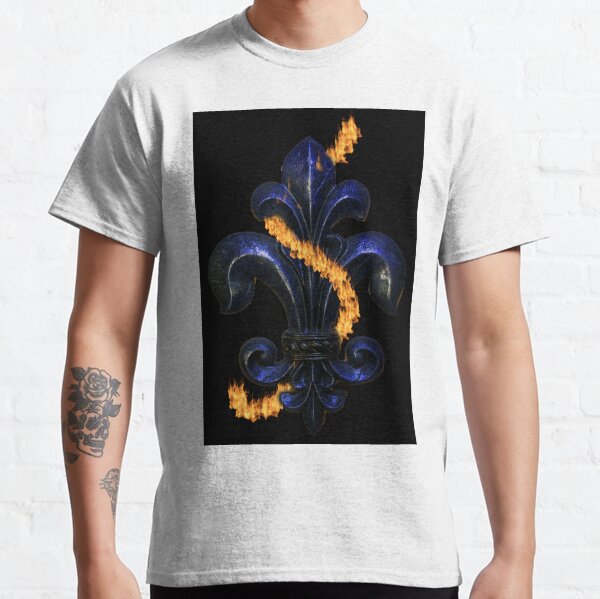 Item preview, Fleur de lis blue designed and sold by dstarj.