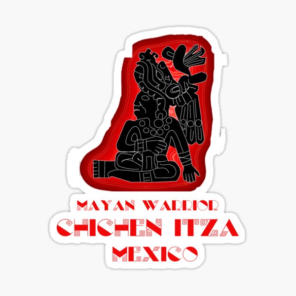 Item preview, Mayan Warrior Chichen Itza Mexico designed and sold by joseech.