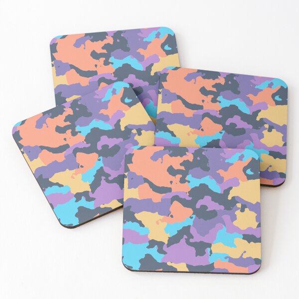 Item preview, Nice Set of Trending Colors Camouflage Print designed and sold by BigAl3D.