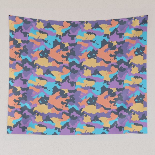 Item preview, Nice Set of Trending Colors Camouflage Print designed and sold by BigAl3D.