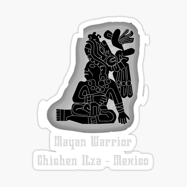 Item preview, Mayan Warrior Chichen Itza Mexico designed and sold by joseech.