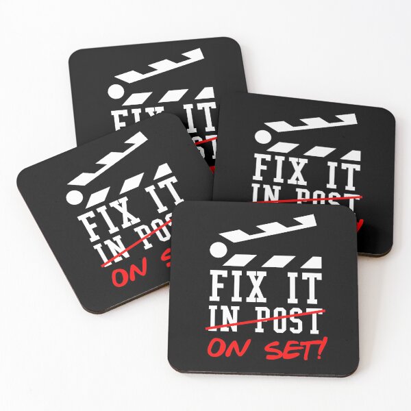 Item preview, Fix It On Set Not In Post - Film Crew TV Director  designed and sold by JukeLox.