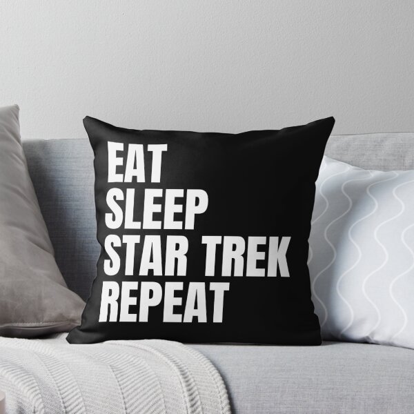 Vista previa del artículo con la obra «Comer Dormir Star Trek Repetir», diseñado y vendido por lighthouse-art.