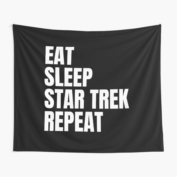 Item preview, Eat Sleep Star Trek Repeat designed and sold by lighthouse-art.