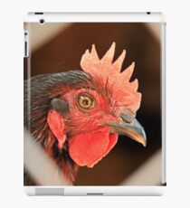 Rooster Through The Fence iPad Case/Skin