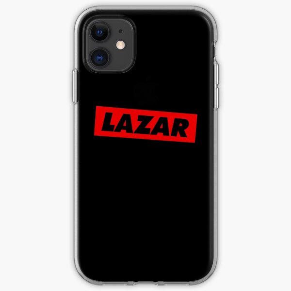 Lazarbeam Logo - Red iPhone Soft Case