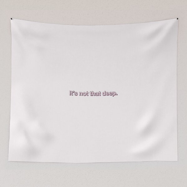 Item preview, It's not that deep - pink designed and sold by Celattin.