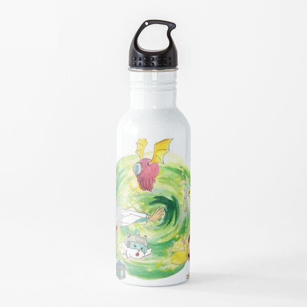 Rick and Morty Portal Water Bottle