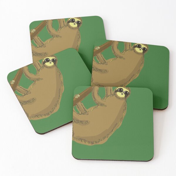 Item preview, Happy Three-toed Sloth designed and sold by trout-oftrouts.