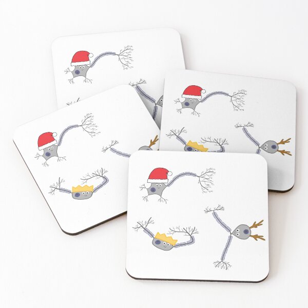 Item preview, Christmas Smiley Neurons designed and sold by starrypanda.