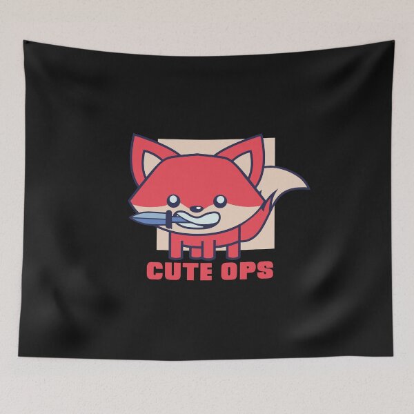 Item preview, Fox cute OPS for gamers designed and sold by Dibbelchen.