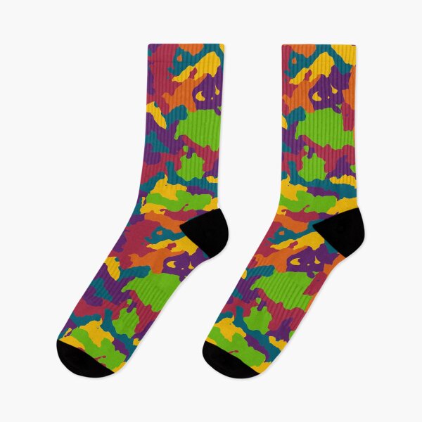 Item preview, Saturated Colors Camouflage Print designed and sold by BigAl3D.