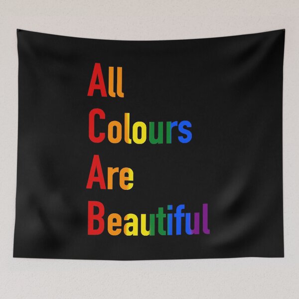 Item preview, All Colours Are Beautiful (ACAB) designed and sold by gallifreystede.