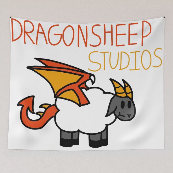 Item preview, Dragonsheep Profile Pic with logo designed and sold by Dragonsheep.