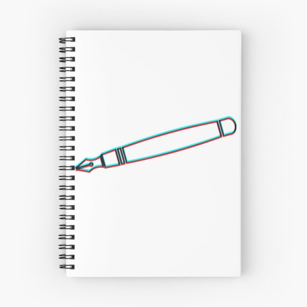 Item preview, Fountain Pen Outline - 3D designed and sold by MOREDANKMEMES.