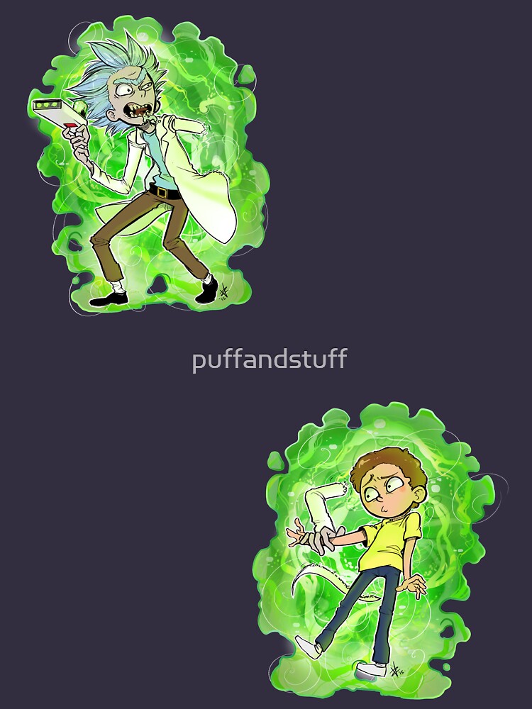 "The Rickest Rick and the Mortiest Morty" Lightweight Sweatshirt by