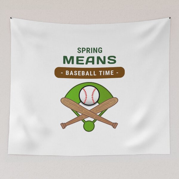 Item preview, Spring Time Means Baseball Time  designed and sold by Jacksonso.