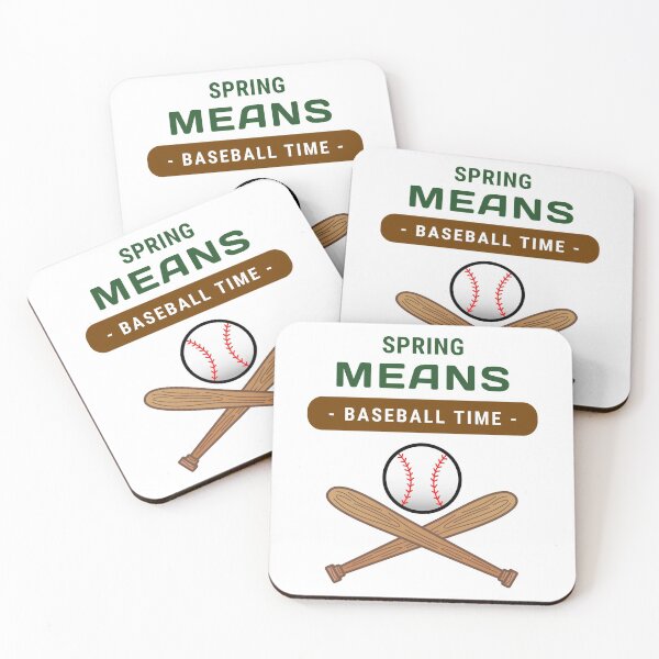 Item preview, Bats and Ball Spring Time Means Baseball Time  designed and sold by Jacksonso.