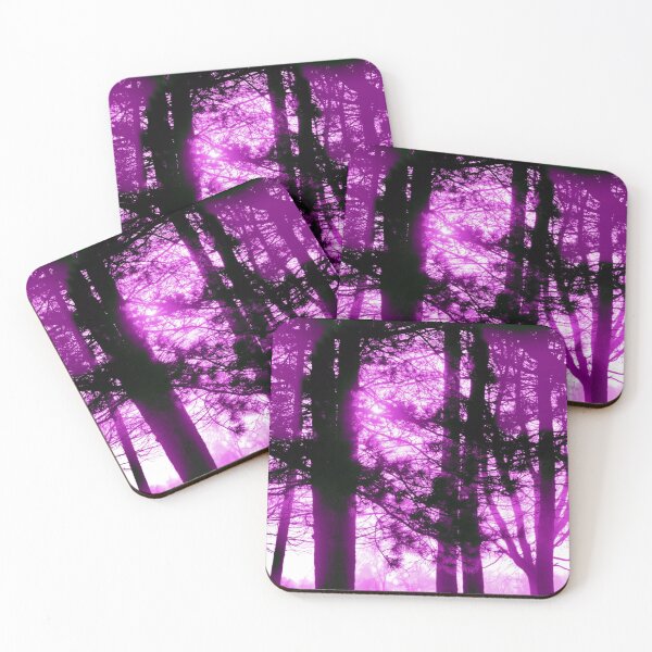 Item preview, Purple Light with Tree Silhouette designed and sold by kristimb.