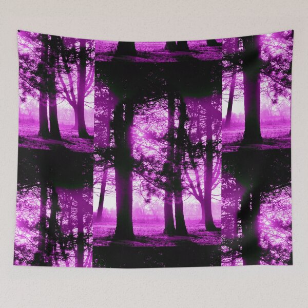 Item preview, Purple Light with Tree Silhouette designed and sold by kristimb.