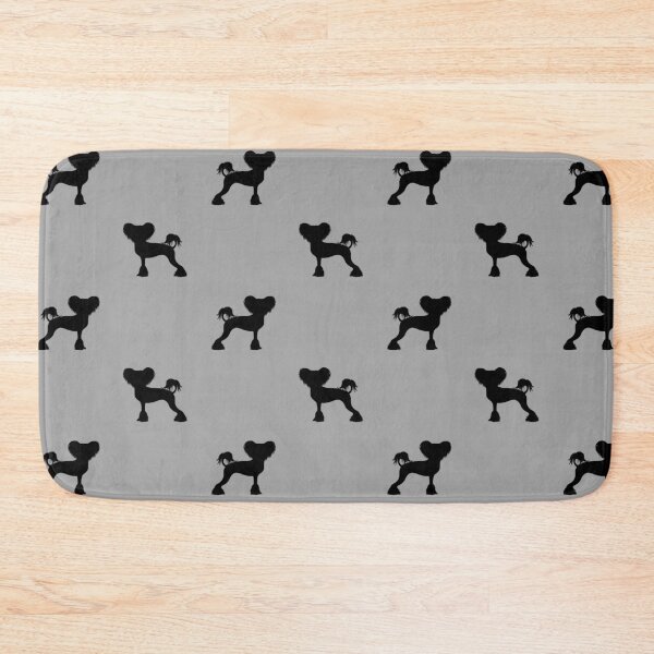 Item preview, Black Chinese Crested Silhouette(s) designed and sold by Jenn Inashvili.
