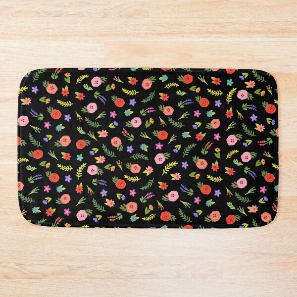 Item preview, Pattern Flower Rose Garden Black designed and sold by kader4ever.