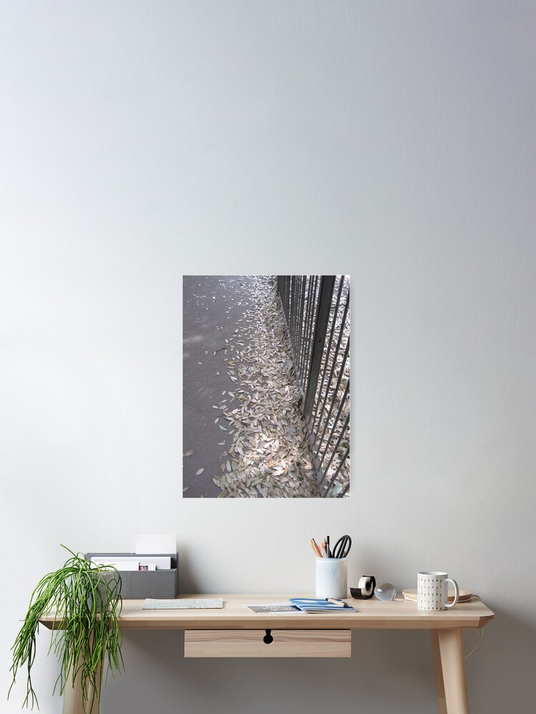 Thumbnail 2 of 3, Poster, Fallen Leaves designed and sold by BridgetRust.