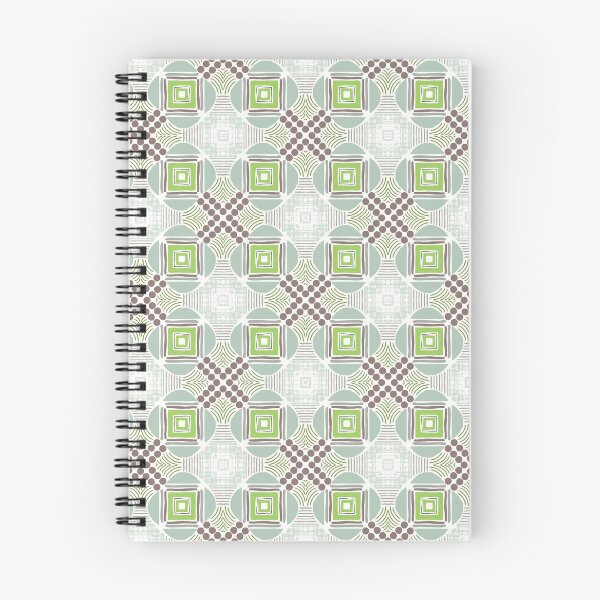 Item preview, Spring vibes light green and brown shades tiles designed and sold by Natural-Avenue.
