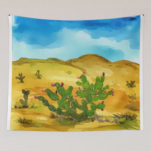 Item preview, Prickly Pear Cactus - WelshDesigns designed and sold by welshdesigns.