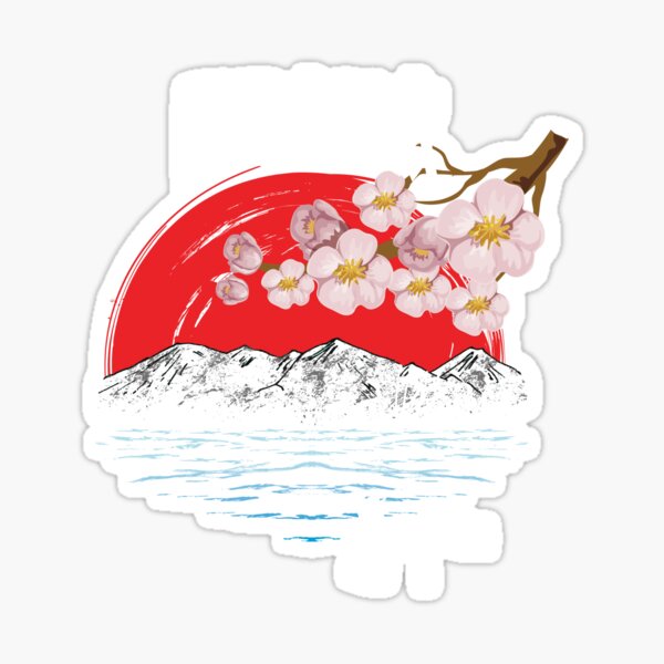 Item preview, Osaka Japan Cherry Blossom Art designed and sold by MrEddie10.