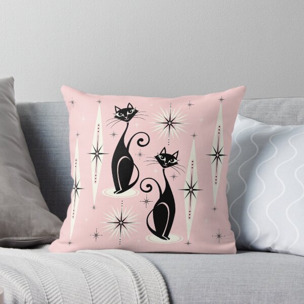Item preview, Mid Century Meow Retro Atomic Cats LG ©studioxtine designed and sold by studioxtine.