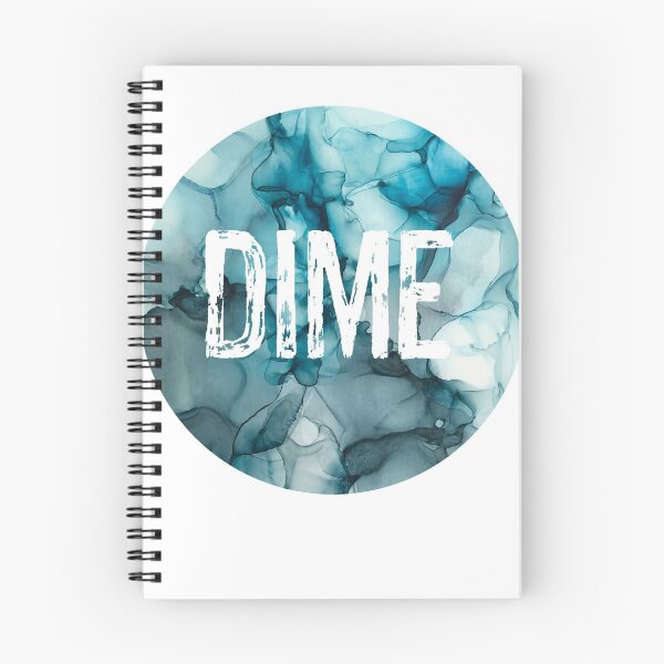 Item preview, Dime on Original Alcohol Ink Painting designed and sold by herzart.