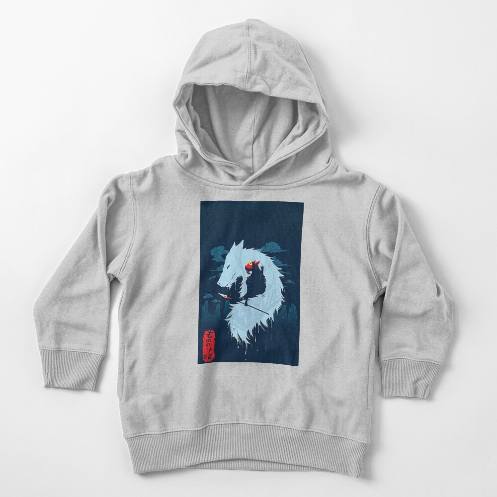 Princess Mononoke Art Toddler Pullover Hoodie