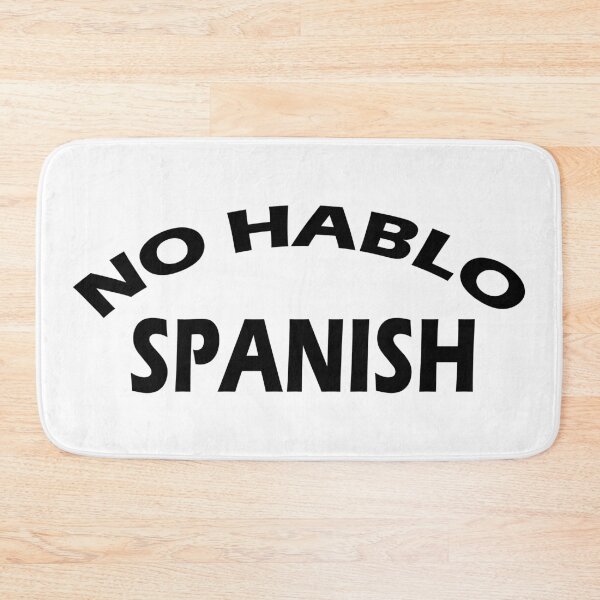 Item preview, No hablo spanish designed and sold by AllShirts21.