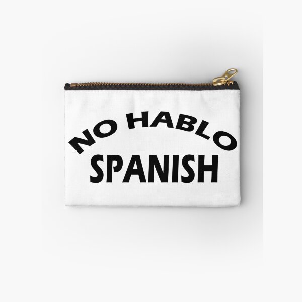 Item preview, No hablo spanish designed and sold by AllShirts21.