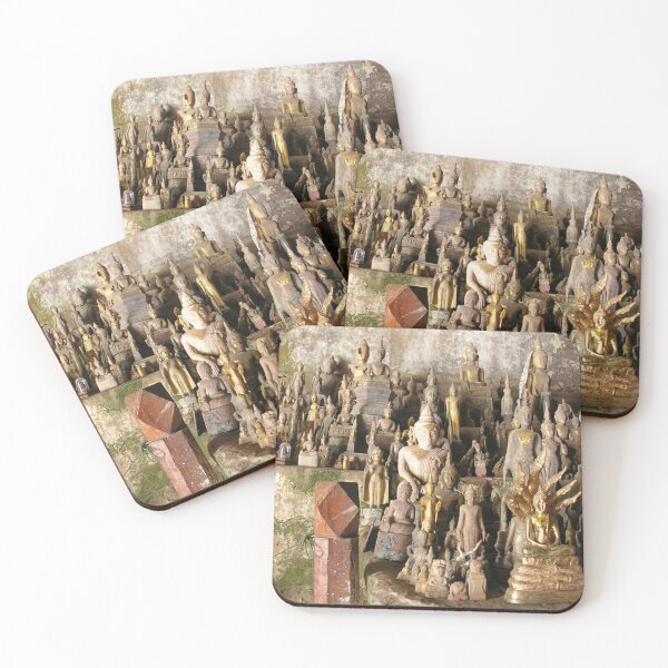Item preview, Buddha statues, Pak Ou Caves, Laos designed and sold by worldways.