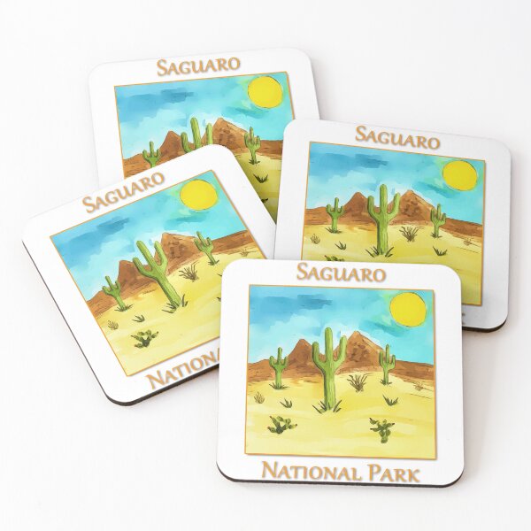 Item preview, Saguaro cactus as seen in Saguaro National Park - WelshDesigns designed and sold by welshdesigns.
