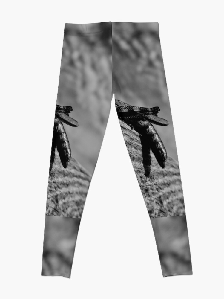 Alternate view of Magic Grasshopper By Yannis Lobaina Leggings