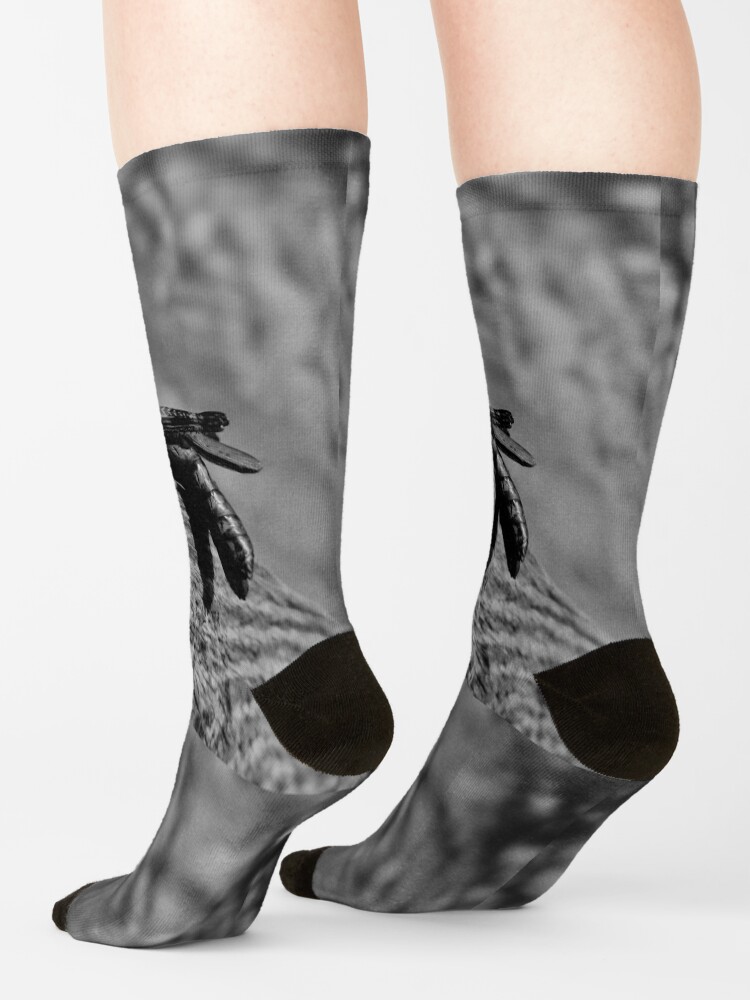 Alternate view of Magic Grasshopper By Yannis Lobaina Socks