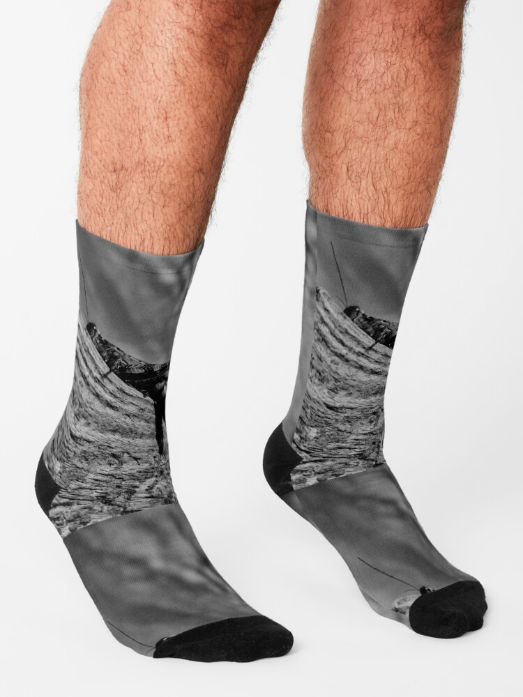 Alternate view of Magic Grasshopper By Yannis Lobaina Socks