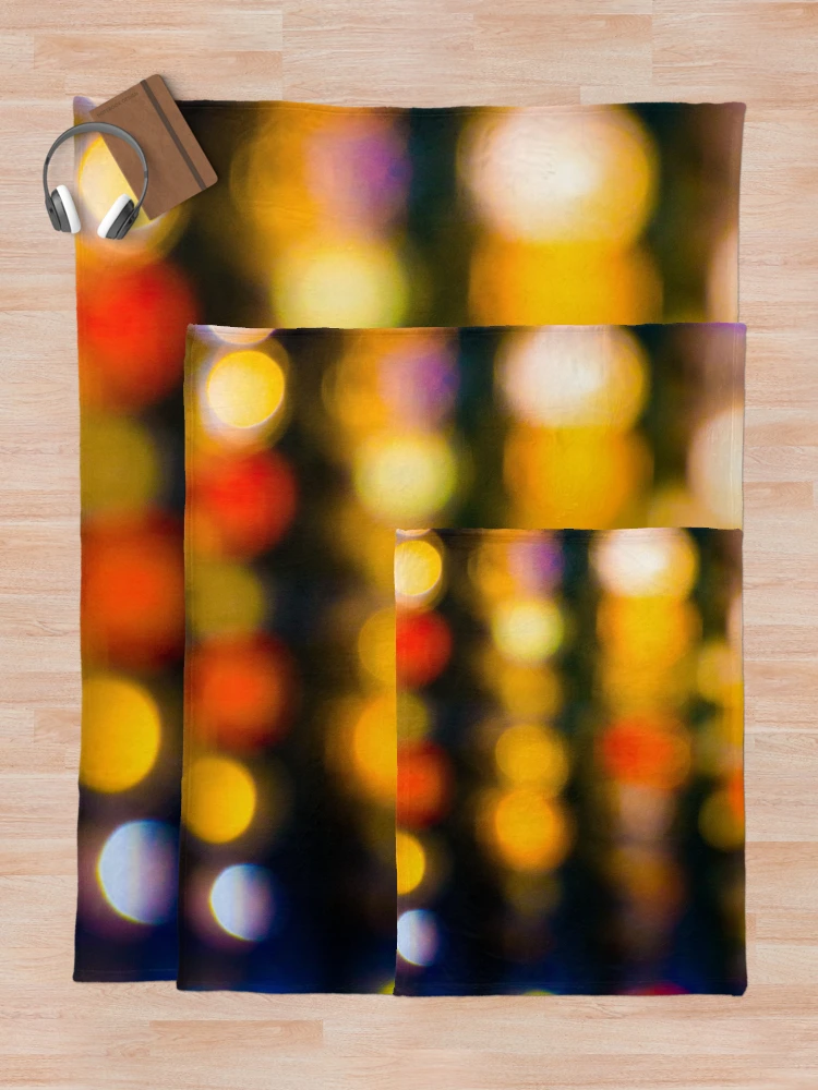 Thumbnail 5 of 6, Throw Blanket, Light Rows Abstract designed and sold by srgreen.