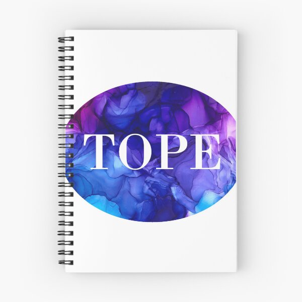 Item preview, Tope on an Original Abstract Alcohol Ink Painting designed and sold by herzart.
