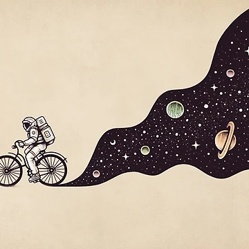 Artwork thumbnail, Cosmic Ride by buko