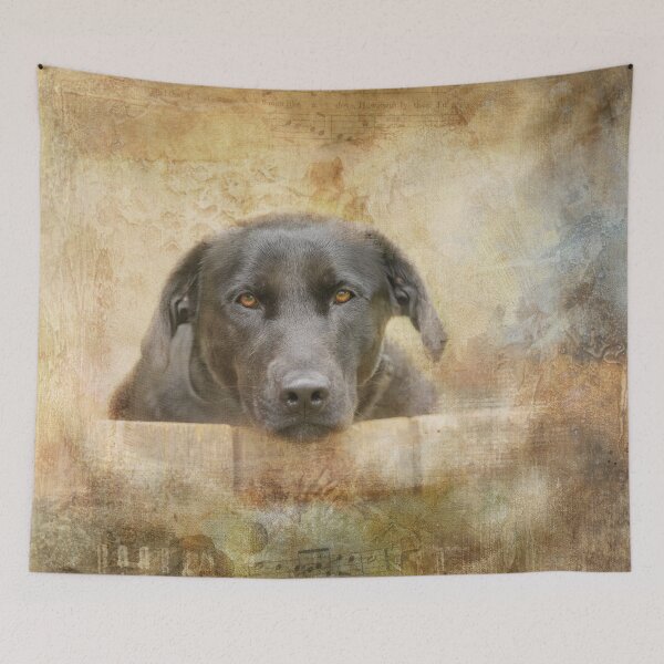 Item preview, Soulful Black Lab, dog designed and sold by montanaartist.