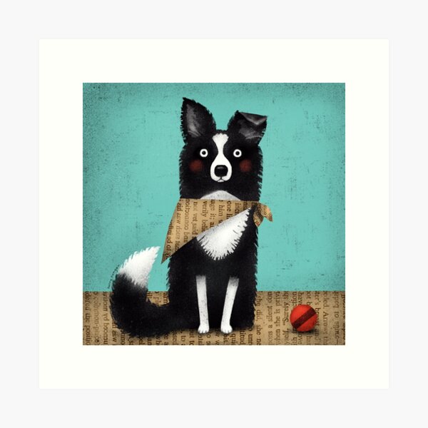 Artikel-Vorschau von BORDER COLLIE, designt und verkauft von Terry Runyan Creative.