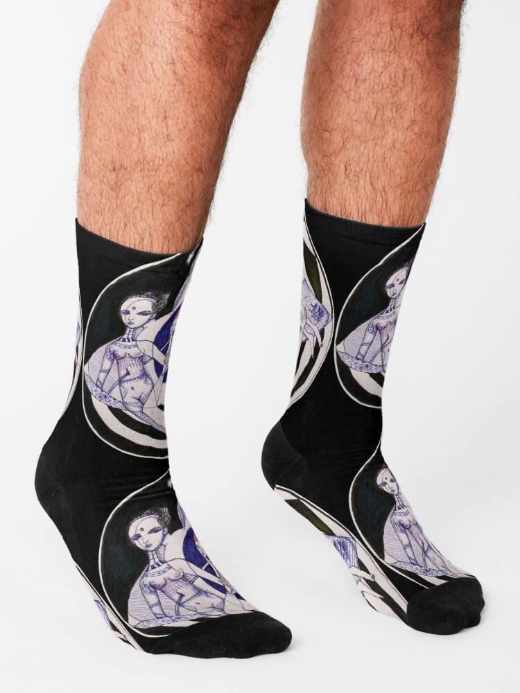 Alternate view of The Light Seekers Journey Socks