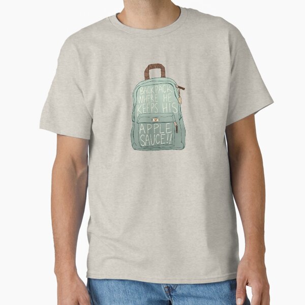 Item preview, backpack where he keeps his applesauce!! designed and sold by Bridget Art.